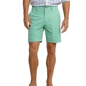 NWT SOUTHERN TIDE Brrr-die 8" Performance Stretch Shorts Green Size 30